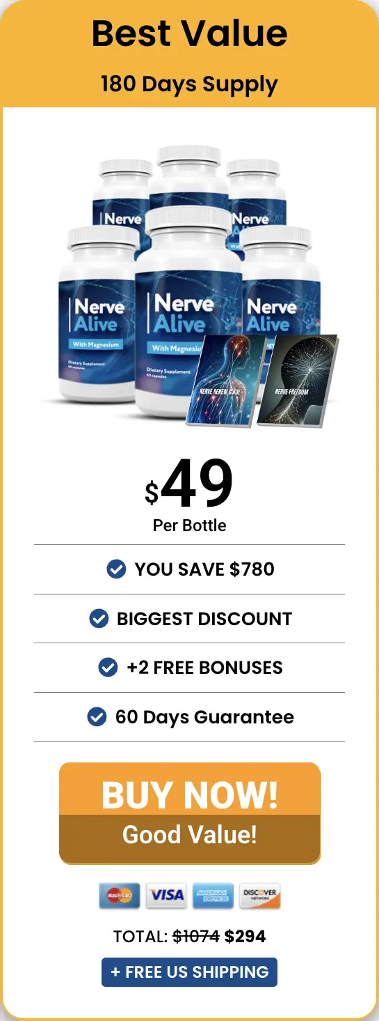 Nerve Alive 6 bottles